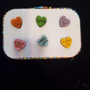 Colorful Heart Trinket Box